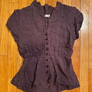 Odille by Anthropologie silk top